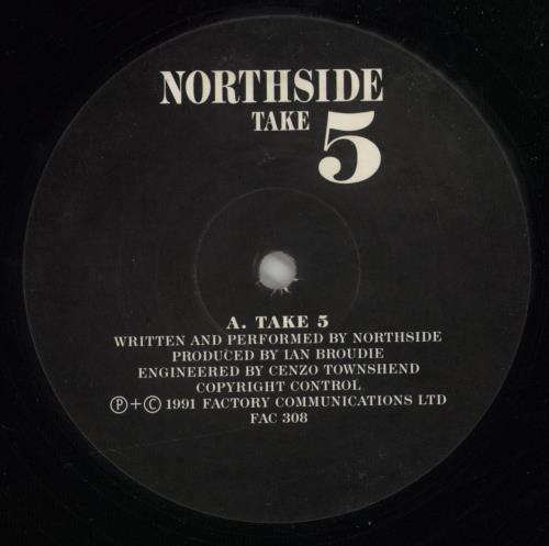 Northside Take 5 12" vinyl single (12 inch record / Maxi-single) UK NOR12TA152150