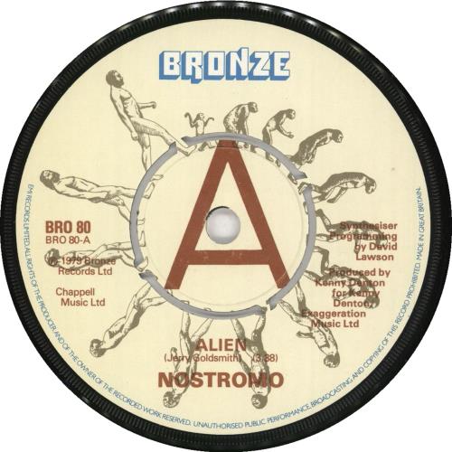 Nostromo Alien 7" vinyl single (7 inch record / 45) UK NY607AL730995