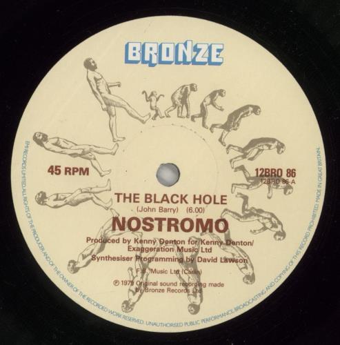 Nostromo The Black Hole 12" vinyl single (12 inch record / Maxi-single) UK NY612TH876506