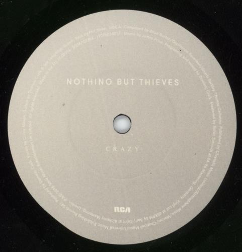 Nothing But Thieves Crazy - RSD '18 7" vinyl single (7 inch record / 45) UK N5-07CR865689