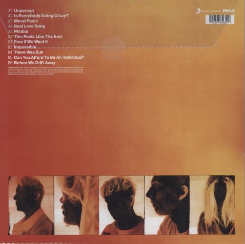 Nothing But Thieves Moral Panic picture disc LP (vinyl picture disc album) UK N5-PDMO775786