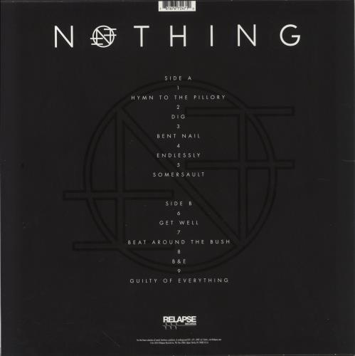 Nothing Guilty of Everything vinyl LP album (LP record) US O6TLPGU863447