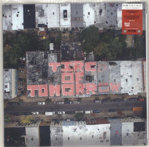 Nothing Tired Of Tomorrow - Grey vinyl LP album (LP record) UK O6TLPTI716146