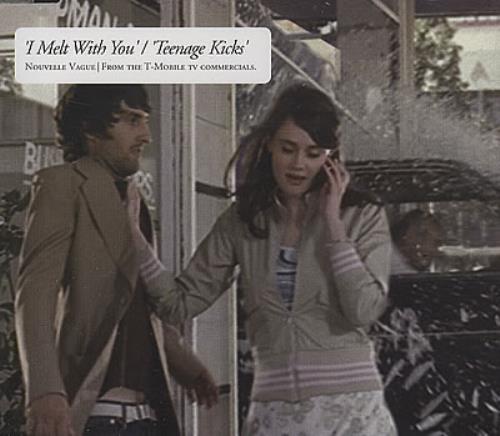 Nouvelle Vague I Melt With You / Teenage Kicks CD single (CD5 / 5") UK NVGC5IM372005