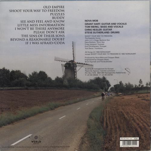 Nova Mob Nova Mob vinyl LP album (LP record) German MOBLPNO874054