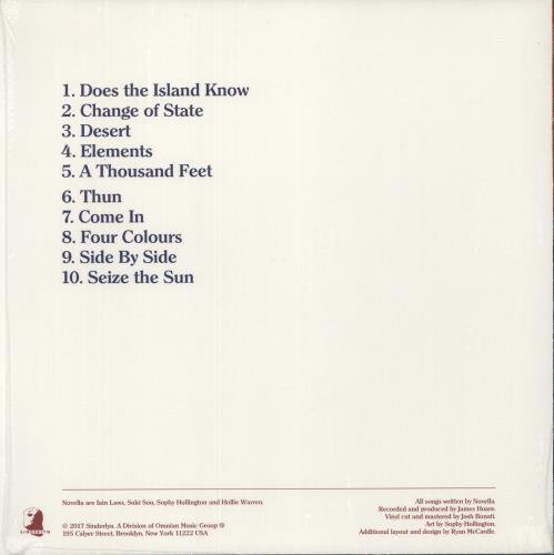 Novella Change of State - White Vinyl vinyl LP album (LP record) US 5Q7LPCH871479