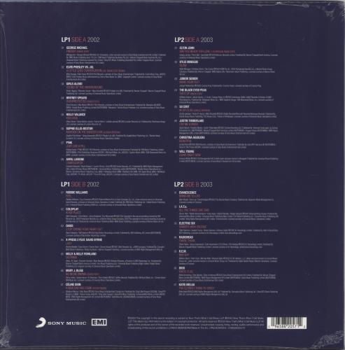 Now That's What I Call Music Now Millennium '02-'03 - Blue & White Vinyl 2-LP vinyl record set (Double LP Album) UK N.W2LNO860299