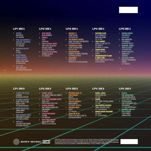 Now That's What I Call Music NOW Presents... 12" 80s | Volume Two 1983-1984 - Coloured Vinyl 5-LP Box Set - Sealed Vinyl Box Set UK N.WVXNO877002