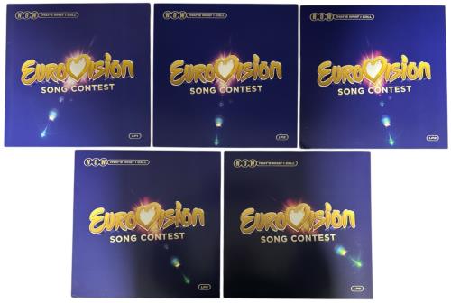 Now That's What I Call Music NOW That's What I Call Eurovision Song Contest - 5-LP Clear Vinyl Vinyl Box Set UK N.WVXNO875967