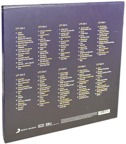 Now That's What I Call Music NOW That's What I Call Eurovision Song Contest - 5-LP Clear Vinyl Vinyl Box Set UK N.WVXNO875967