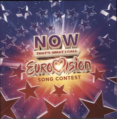 Now That's What I Call Music Now That's What I Call Eurovision Song Contest - Red & Blue Vinyl 2-LP vinyl record set (Double LP Album) UK N.W2LNO881439