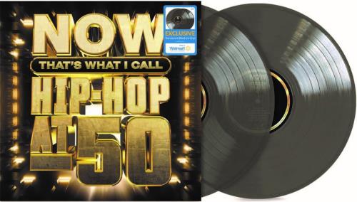 Now That's What I Call Music NOW That's What I Call Hip-Hop At 50 - Black Ice Vinyl - Sealed 2-LP vinyl record set (Double LP Album) US N.W2LNO875213