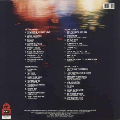 Now That's What I Call Music Now That's What I Call Music 16 2-LP vinyl record set (Double LP Album) UK N.W2LNO495250