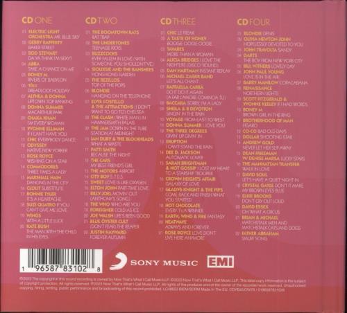 Now That's What I Call Music NOW Yearbook '78 - Deluxe Hardcover Edition 4-CD album set UK N.W4CNO863102