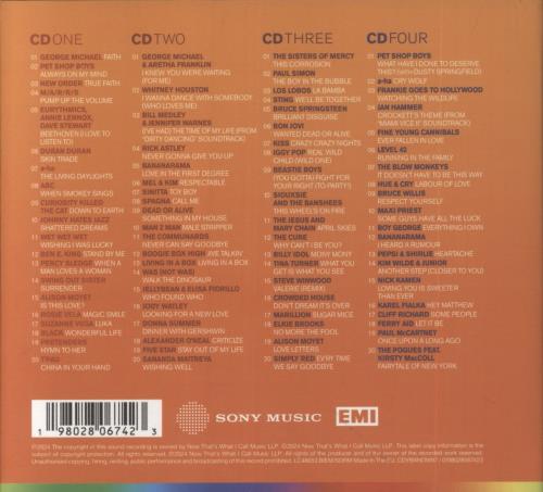 Now That's What I Call Music NOW Yearbook '87 - Deluxe Hardcover Edition 4-CD album set UK N.W4CNO862933