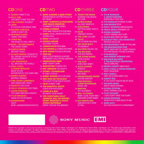 Now That's What I Call Music NOW Yearbook '89 - Deluxe Hardcover Edition - Sealed 4-CD album set UK N.W4CNO863404