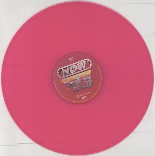 Now That's What I Call Music Now Yearbook '93 - Pink Vinyl 3-LP vinyl record set (Triple LP Album) UK N.W3LNO860300