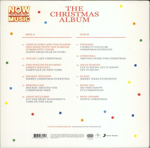 Now That's What I Call Music The Christmas Album vinyl LP album (LP record) UK N.WLPTH773382
