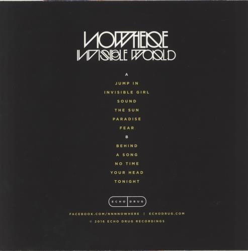 Nowhere Invisible World - Multi-Colour Splatter Vinyl vinyl LP album (LP record) US -U0LPIN885362
