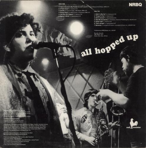 NRBQ All Hopped Up vinyl LP album (LP record) US N2BLPAL882036