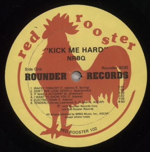 NRBQ Kick Me Hard vinyl LP album (LP record) US N2BLPKI882029