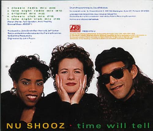 Nu Shooz Time Will Tell CD single (CD5 / 5") US SHZC5TI283996