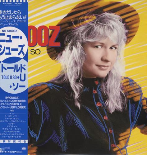 Nu Shooz Told U So vinyl LP album (LP record) Japanese SHZLPTO376254