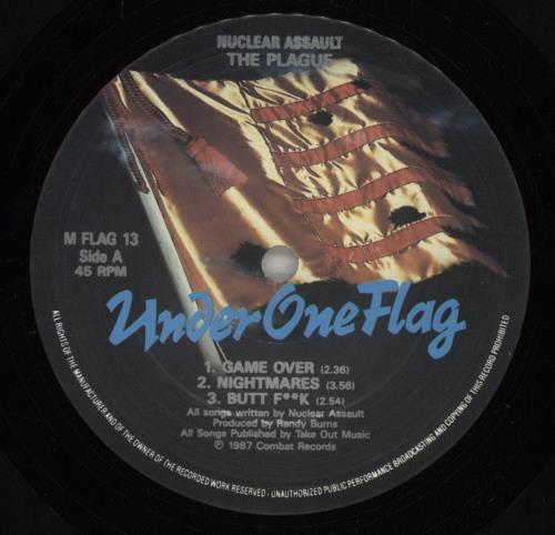 Nuclear Assault The Plague EP 12" vinyl single (12 inch record / Maxi-single) UK NUC12TH606768