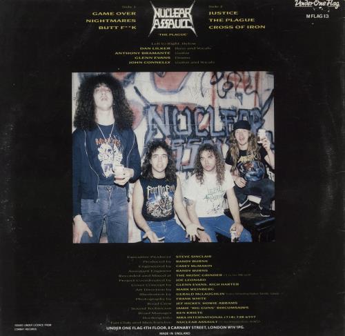 Nuclear Assault The Plague EP 12" vinyl single (12 inch record / Maxi-single) UK NUC12TH606768