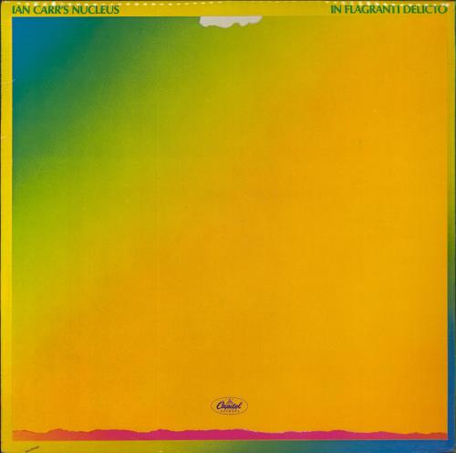 Nucleus In Flagrante Delicto - Promo Stamped vinyl LP album (LP record) UK NCULPIN833928