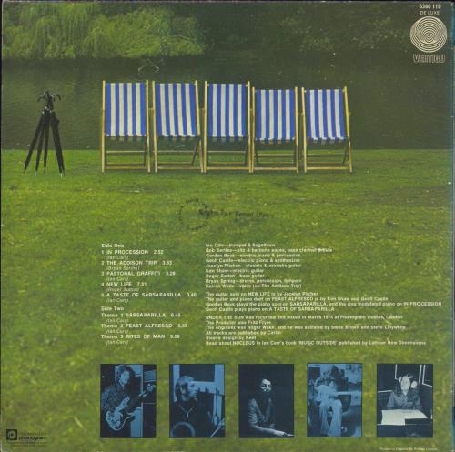 Nucleus Under The Sun - EX vinyl LP album (LP record) UK NCULPUN823403