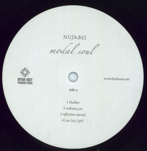Nujabes Modal Soul 2-LP vinyl record set (Double LP Album) Japanese OXJ2LMO751163