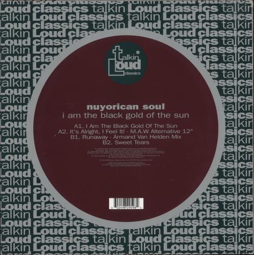 Nuyorican Soul I Am The Black Gold Of The Sun 12" vinyl single (12 inch record / Maxi-single) UK NBE12IA729354