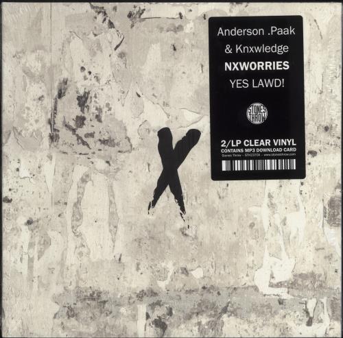 NxWorries Yes Lawd! - Clear Vinyl 2-LP vinyl record set (Double LP Album) UK -602LYE887830