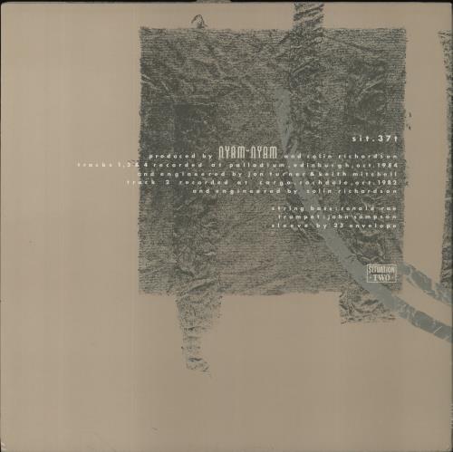 Nyam Nyam The Architect 12" vinyl single (12 inch record / Maxi-single) UK NYF12TH503667