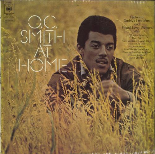 O.C. Smith At Home vinyl LP album (LP record) UK OCMLPAT789371