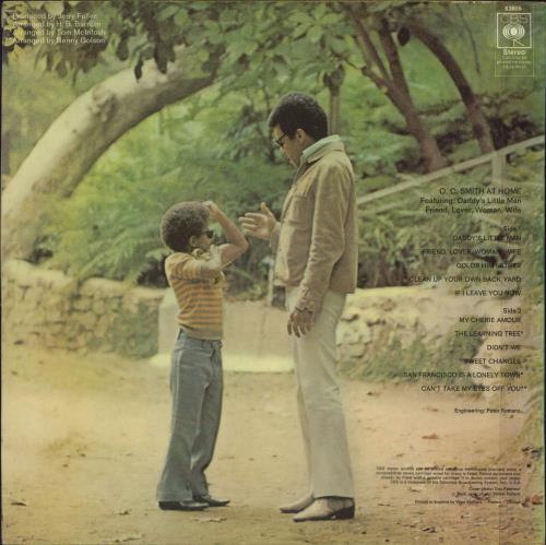 O.C. Smith At Home vinyl LP album (LP record) UK OCMLPAT789371