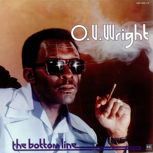 O.V. Wright The Bottom Line vinyl LP album (LP record) Japanese OVWLPTH440388