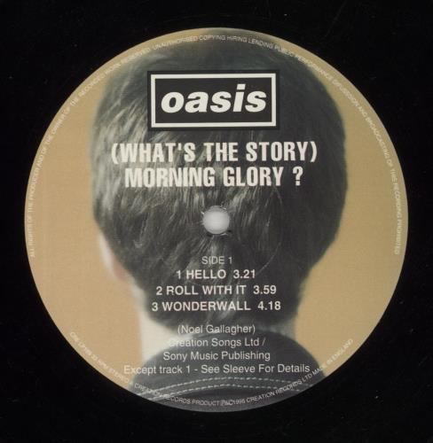 Oasis (What's The Story) Morning Glory? - DAMONT - VG 2-LP vinyl record set (Double LP Album) UK OAS2LWH797524