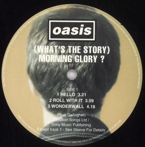 Oasis (What's The Story) Morning Glory? - MPO 2-LP vinyl record set (Double LP Album) UK OAS2LWH650795
