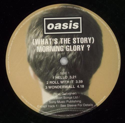 Oasis (What's The Story) Morning Glory? - scratched out MPO 2-LP vinyl record set (Double LP Album) UK OAS2LWH869379