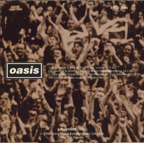 Oasis ...There And Then CD single (CD5 / 5") UK OASC5TH770020