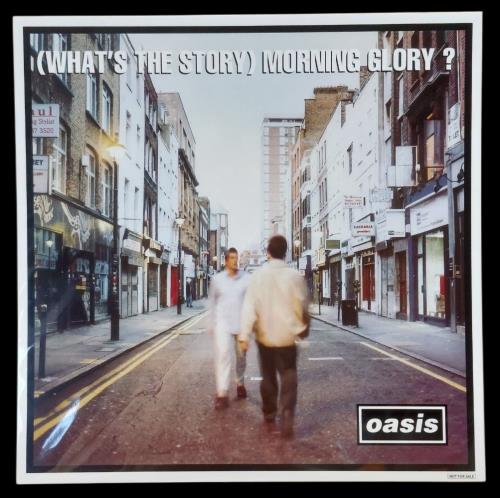 Oasis [What's the Story] Morning Glory? - White Vinyl - Live '25 Obi + Print 2-LP vinyl record set (Double LP Album) Japanese OAS2LWH879068