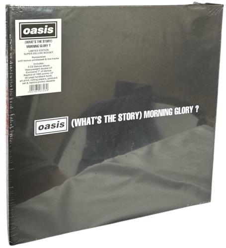 Oasis [What's The Story] Morning Glory?: Super Deluxe - Sealed Vinyl Box Set UK OASVXWH869568