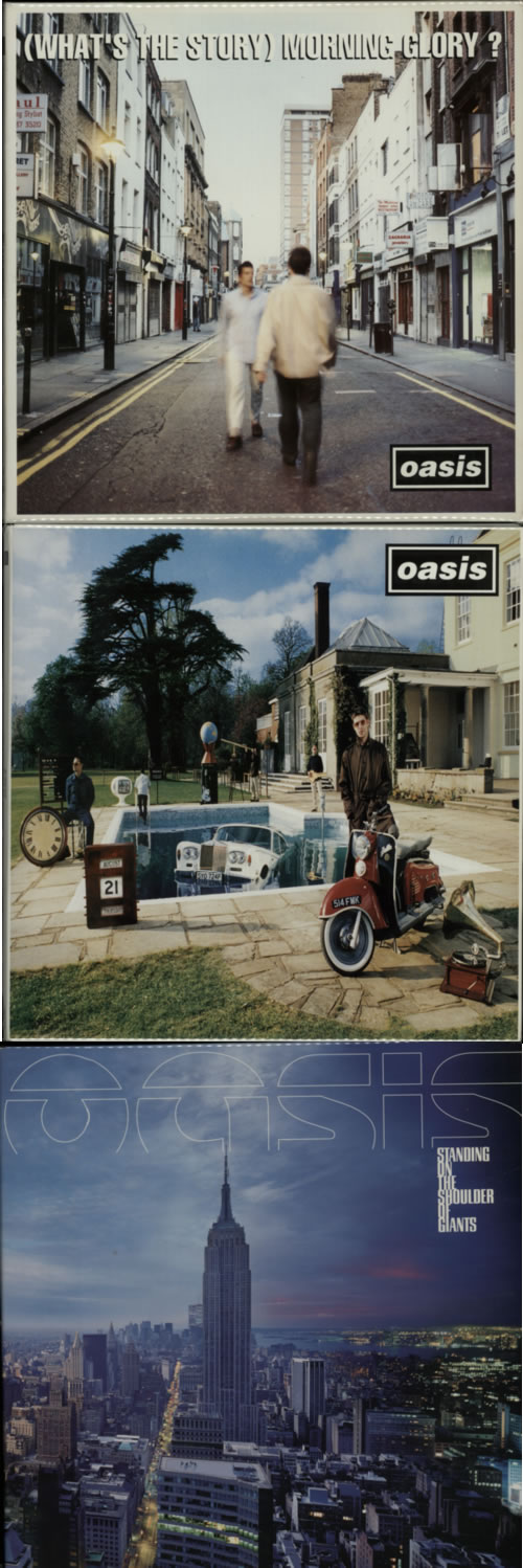Oasis 1994-2000 Studio Albums vinyl LP album (LP record) UK OASLPST610297