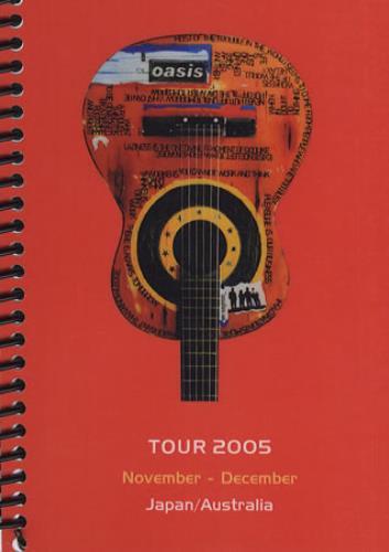 Oasis 2005 Japan/Australia Tour Itinerary Itinerary UK OASITJA406511