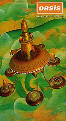 Oasis All Around The World video (VHS or PAL or NTSC) UK OASVIAL104421