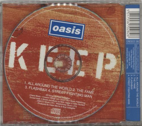 Oasis All Around The World CD single (CD5 / 5") UK OASC5AL164648