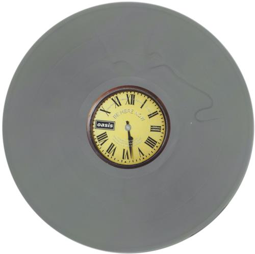 Oasis Be Here Now - Silver Vinyl 25th Anniversary - Autographed 2-LP vinyl record set (Double LP Album) UK OAS2LBE869373
