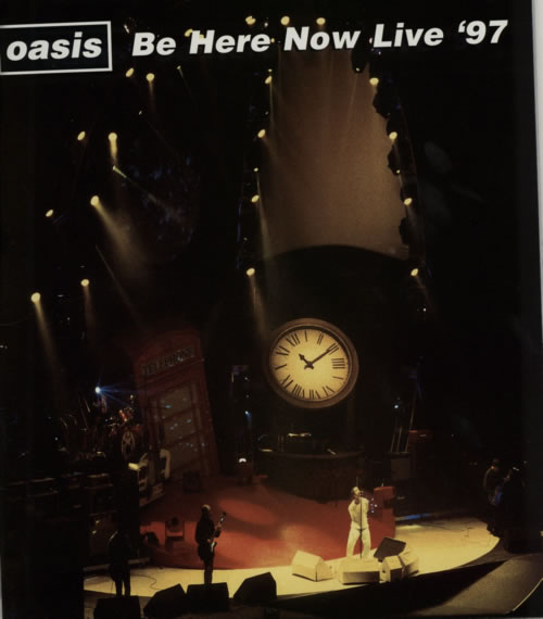Oasis Be Here Now Live '97 tour programme UK OASTRBE250117